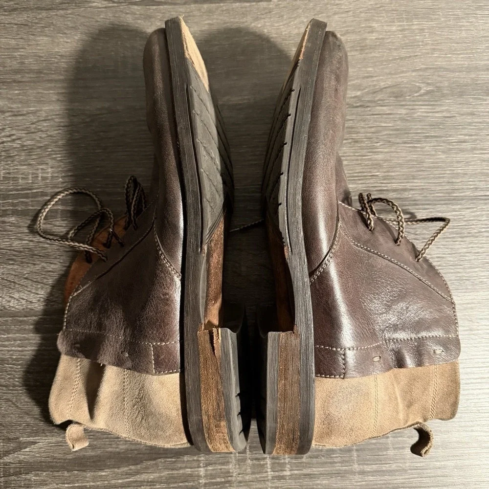 Johnston & Murphy 1850 Men's 11.5 Leather and Suede Chukka Boot